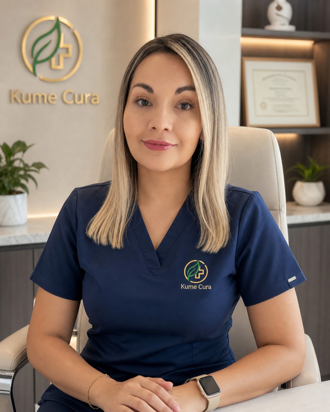 Deidamia Ramírez, enfermera directora clínica de Kume Cura Salud